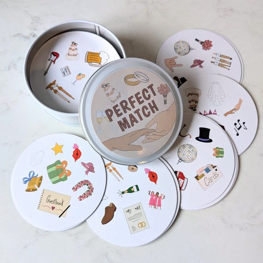 Wedding Perfect Match | Card Game