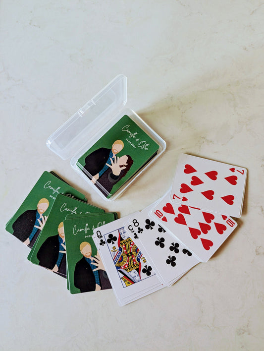 Personalised Playing Cards | Customised Deck of Cards | Wedding Favours | Family Games | Gift | Present